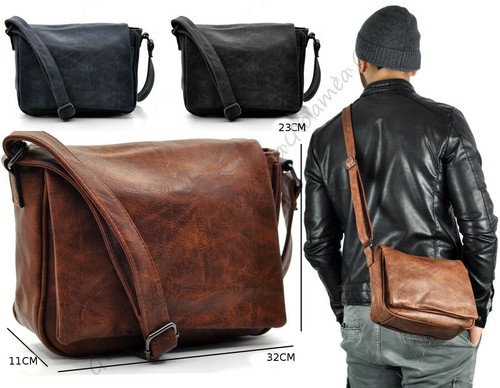 Borsa uomo vintage pelle - uomo,