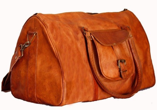 Borsa pelle viaggio - in, da