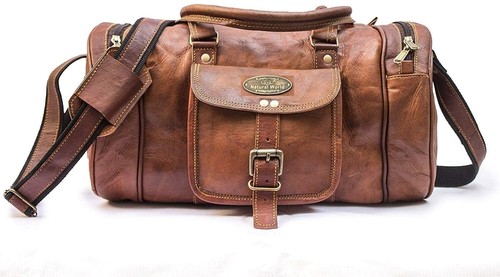 6cm pelle viaggio uomo - 35.6cm,