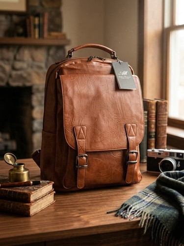 Zaino ecopelle vintage - , in